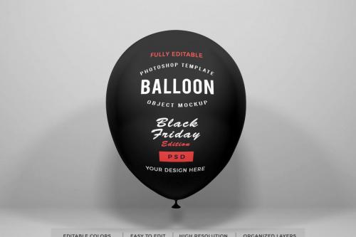 Deeezy - Realistic Party Balloon Photoshop Mockup