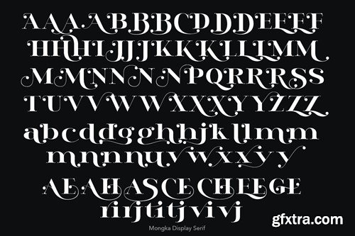 Mongka Display Font XHRXAV9