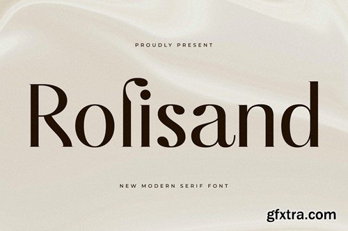 Rolisand Modern Serif Font JH7NXRV