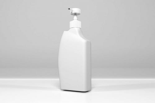 Deeezy - Realistic Liquid Soap Bottle Packaging Mockup