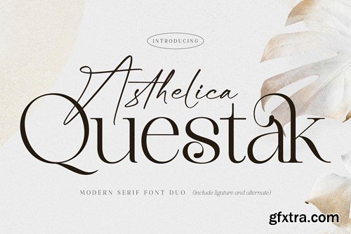 Asthelica Questak Font Duo 4UYMHYQ