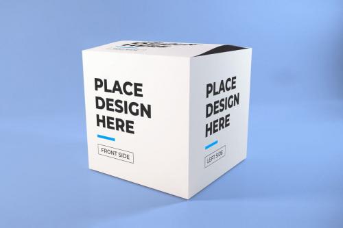 Deeezy - Realistic Box Packaging Mockup Template