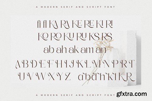 Seraphina Font Duo 2LMUX89