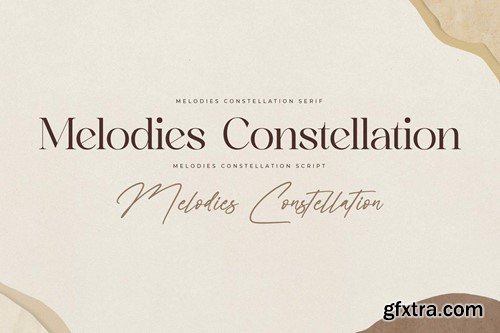 Melodies Constellation Font Duo F7WLYDH