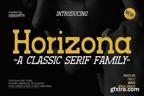 Horizona - Classic Serif Family F3PLXYY