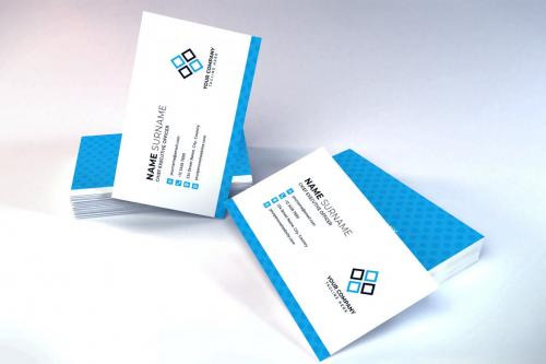 Deeezy - Realistic Business Card Mockup Template