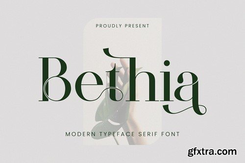 Bethia Modern Serif Font RJ22AQF