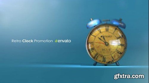 Videohive Realistic Clock Logo 49808116