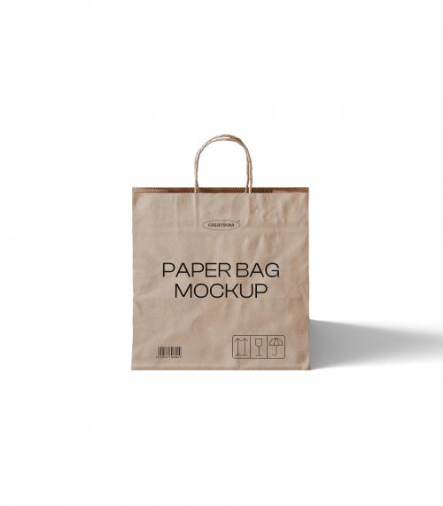 Creatoom -  Paper Bag Mockup V18 Isometric