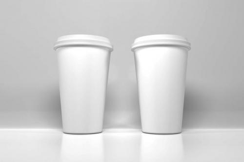 Deeezy - Realistic Paper Coffee Cup Mockup Template