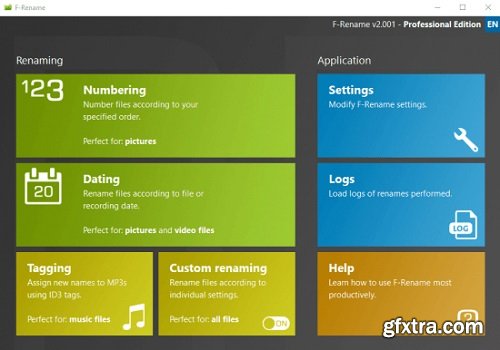 F-Rename Professional 2.103 Multilingual