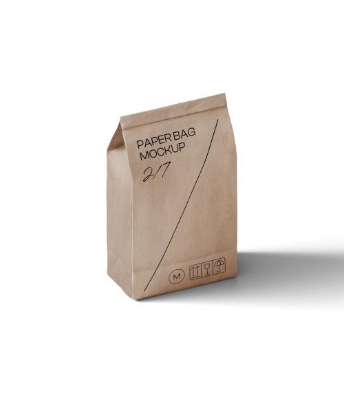 Creatoom -  Paper Bag Mockup V28 Isometric