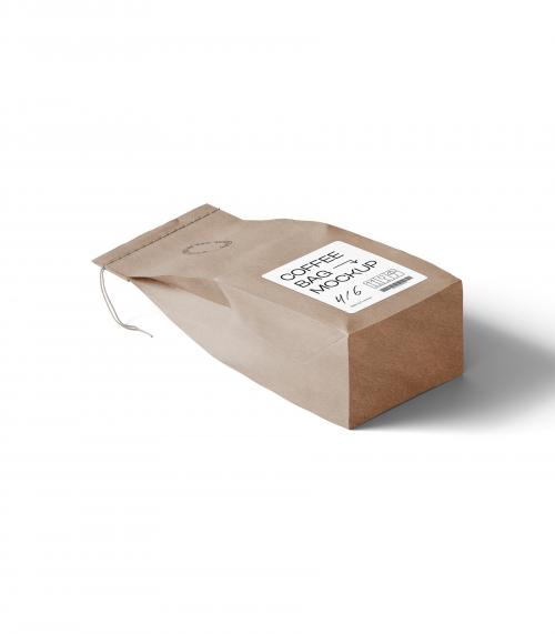 Creatoom -  Paper Bag Mockup V33 Isometric