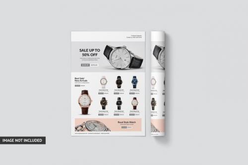 Flyer Watch Mockup