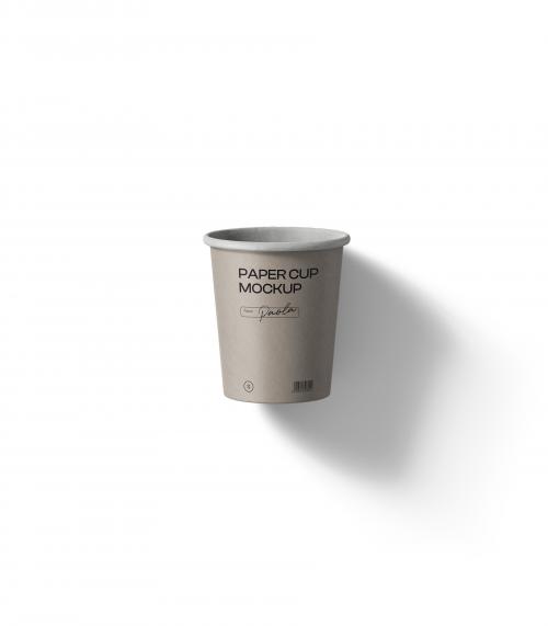 Creatoom -  Paper Cup Mockup V2 Top View