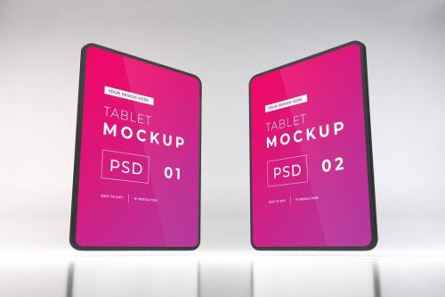 Deeezy - Realistic Tablet Device Mockup Template