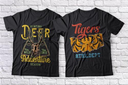 Deeezy - Wild Animals 10 T-shirt Designs