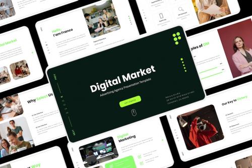 Digital Market - PowerPoint Presentation Template