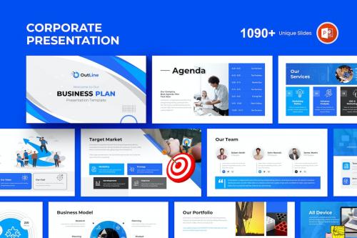 Corporate Business PowerPoint Presentation Templat