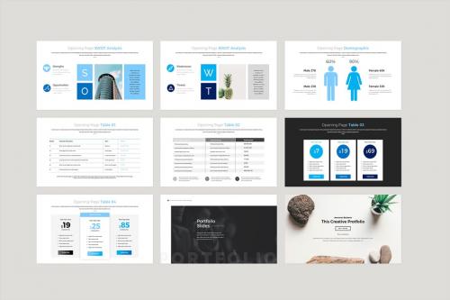 Look Presentation Template