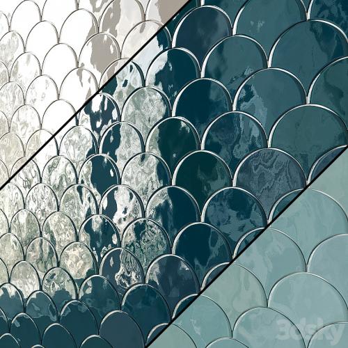 Sorrento Wave Ceramic Wall Tile 7 Types