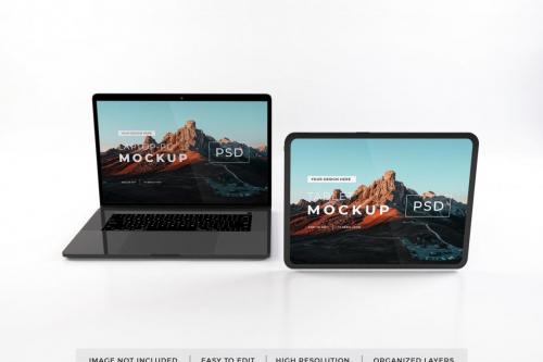 Deeezy - Realistic Laptop and Tablet Device Mockup