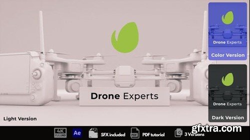 Videohive Drone Logo Reveal 49830916