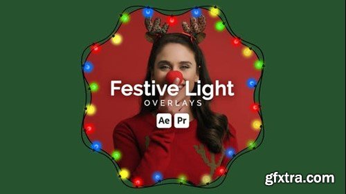 Videohive Festive Light Overlays 49833221