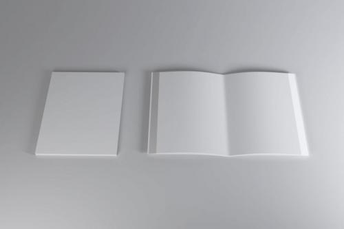 Deeezy - Realistic Magazine Paper Mockup Template