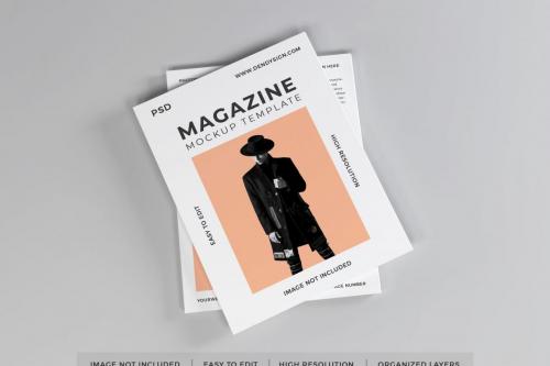 Deeezy - Realistic Magazine Paper Mockup Template