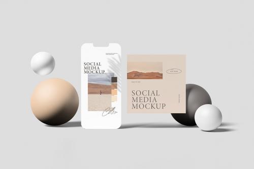 Deeezy - Awesome Social Media Mockup