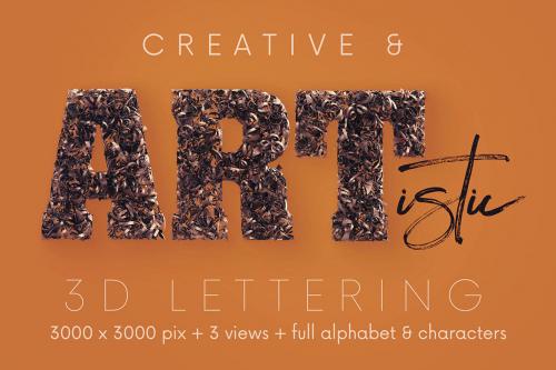 Deeezy - Parings - 3D Lettering