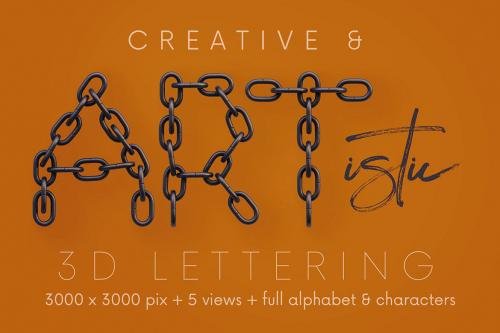 Deeezy - Chain - 3D Lettering