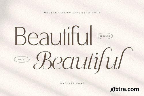 Maguare - Modern Stylish Sans Serif Font B5PQ6TG