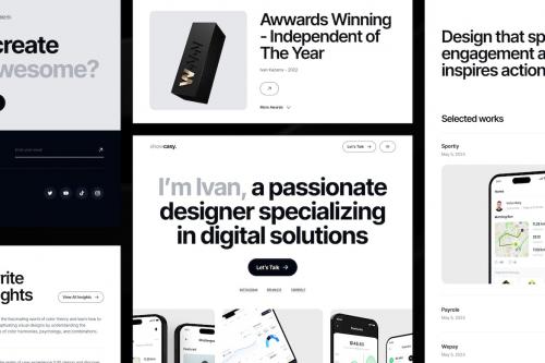 Showcasy - Personal Portfolio Website