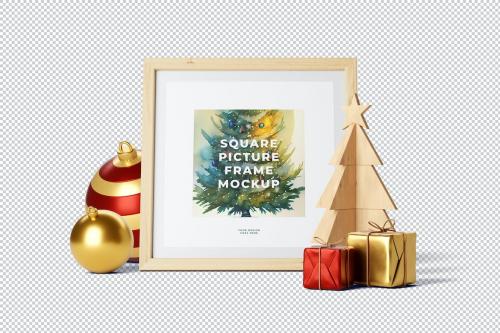 Christmas Frame Mockup