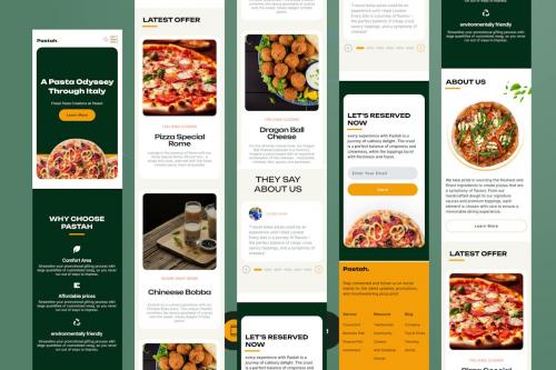 Pastah - Restaurant Pizza Landing Page