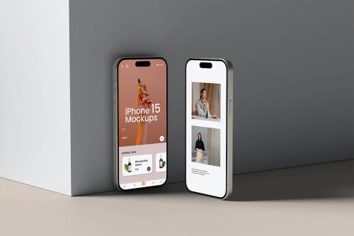 iPhone 15 Mockup