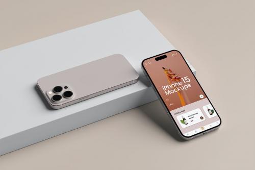 iPhone 15 Mockup