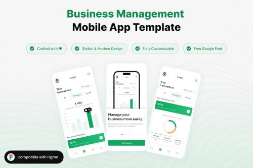 Business Management Mobile App Template