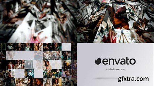 Videohive Fashion Mosaic Photo Logo 49849047