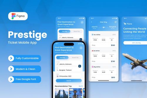 Prestige Travel Ticket Mobile App