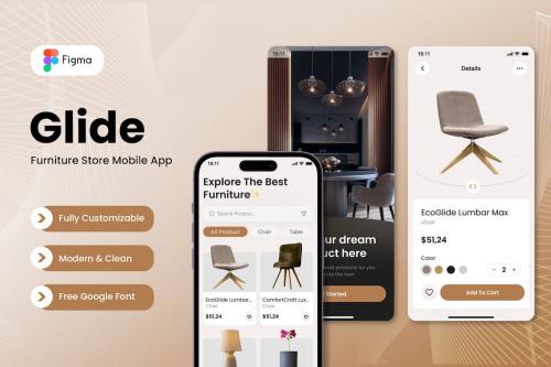 Glide Furniture Store Mobile App