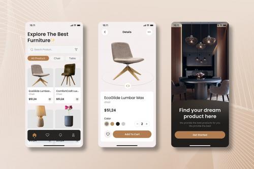 Glide Furniture Store Mobile App