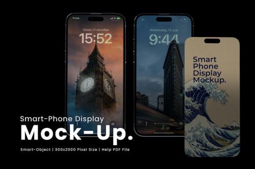 Smart-Phone Display Mockup