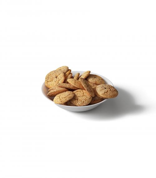 Creatoom -  Free Oatmeal Cookies In Plate V1 Isometric