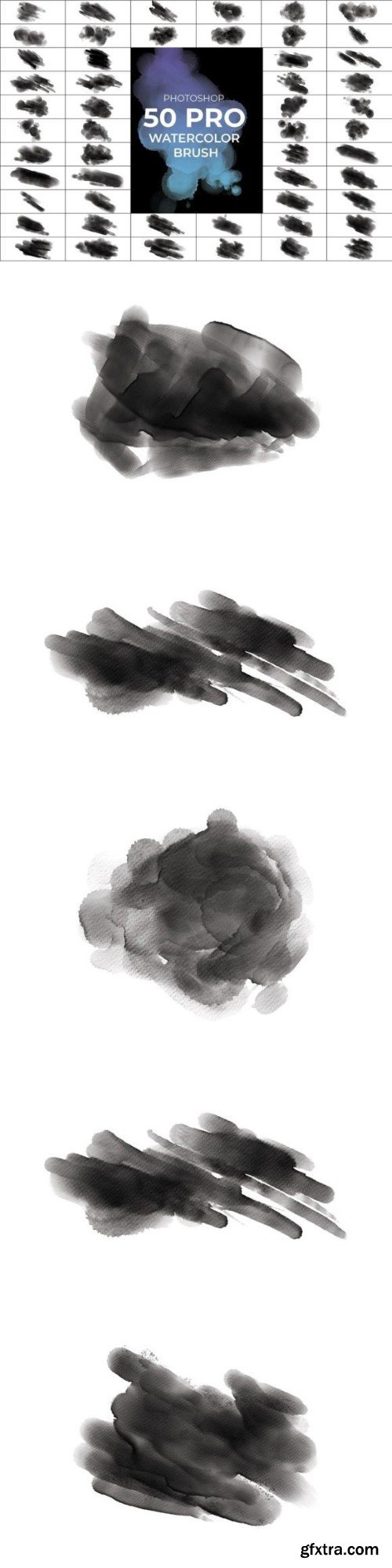 Pro Watercolor Photoshop Brush