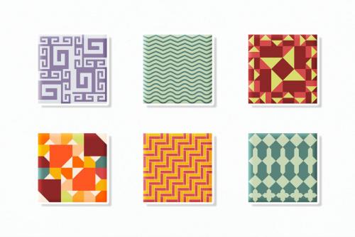 Deeezy - Fourty Geometric Seamless Patterns