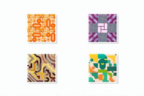 Deeezy - Fourty Geometric Seamless Patterns