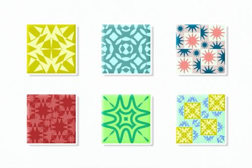 Deeezy - Fourty Geometric Seamless Patterns